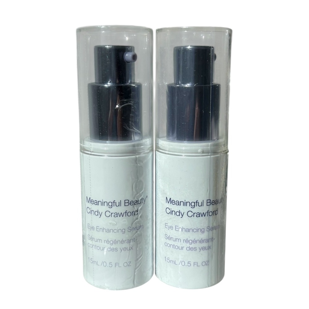 NEW x2 Meaningful Beauty Eye Enhancing Serum MB Cindy Crawford Skincare Sealed